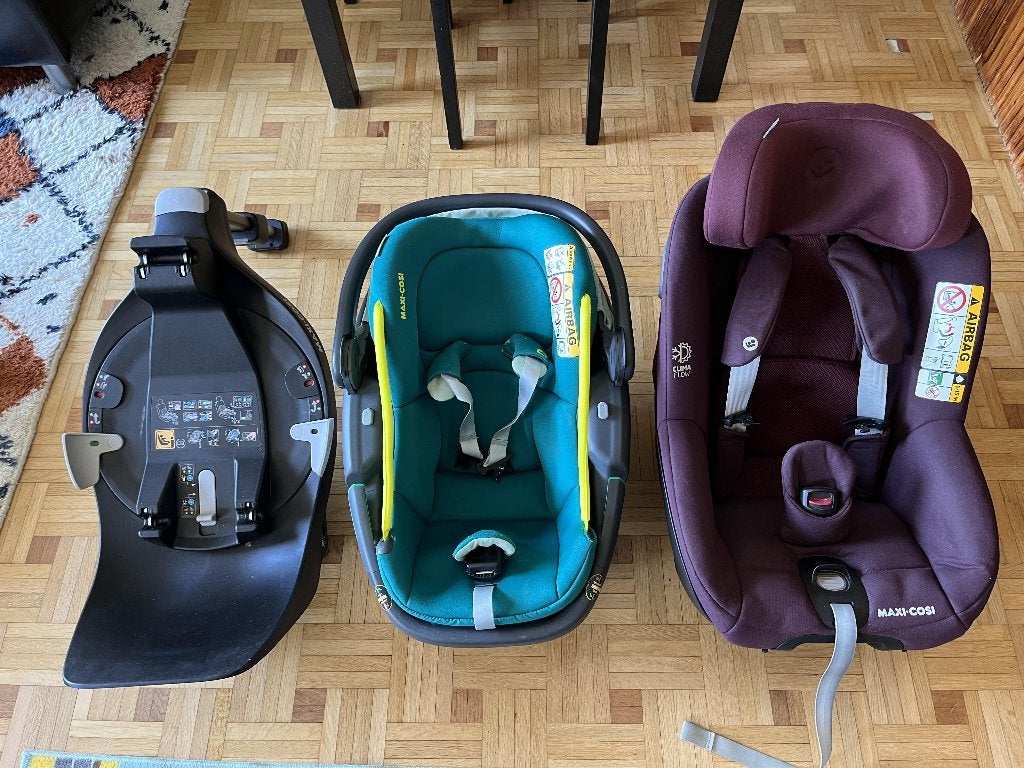Sièges auto Maxi Cosi - PACK 360 de la naissance à 18kg, 0 à 18 kg, Dossier réglable, Enlèvement, Utilisé