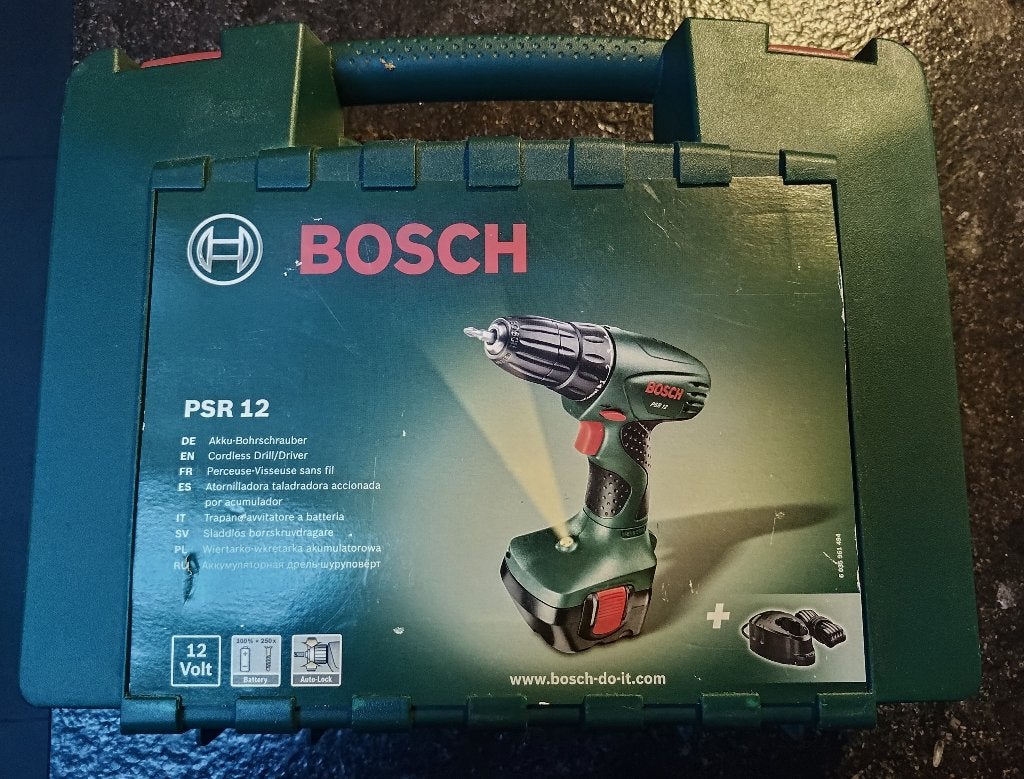 Perceuse-visseuse sans fil Bosch PSR 12, Enlèvement, Utilisé, Perceuse
