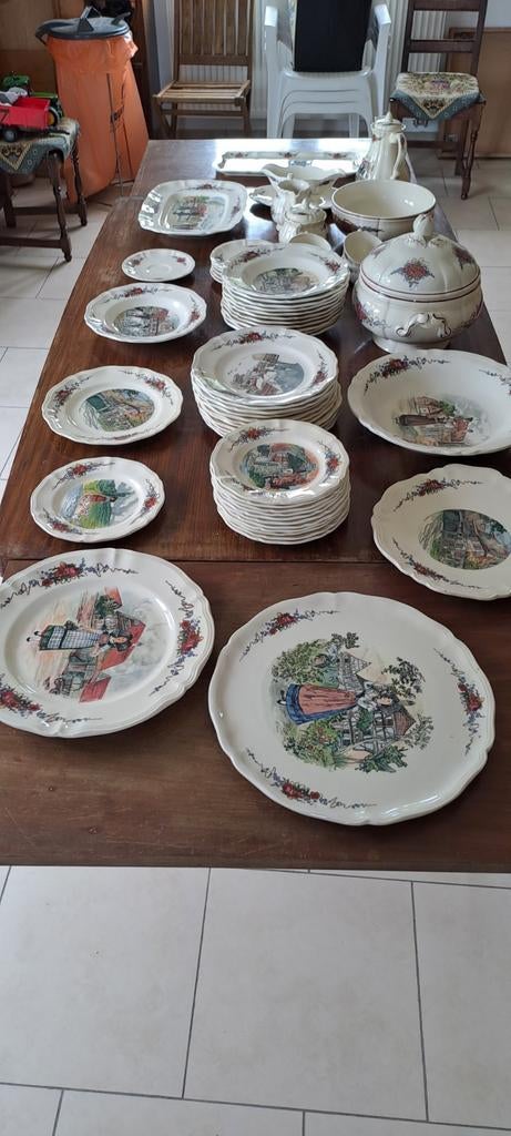 Service faïence sarguemines obernai, Antiquités & Art, Enlèvement