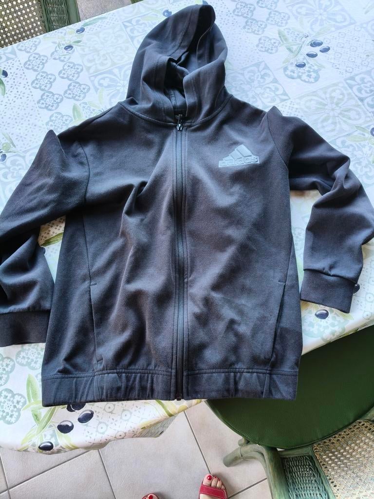Adidas Hoodie met rits.Maat 164., Ophalen