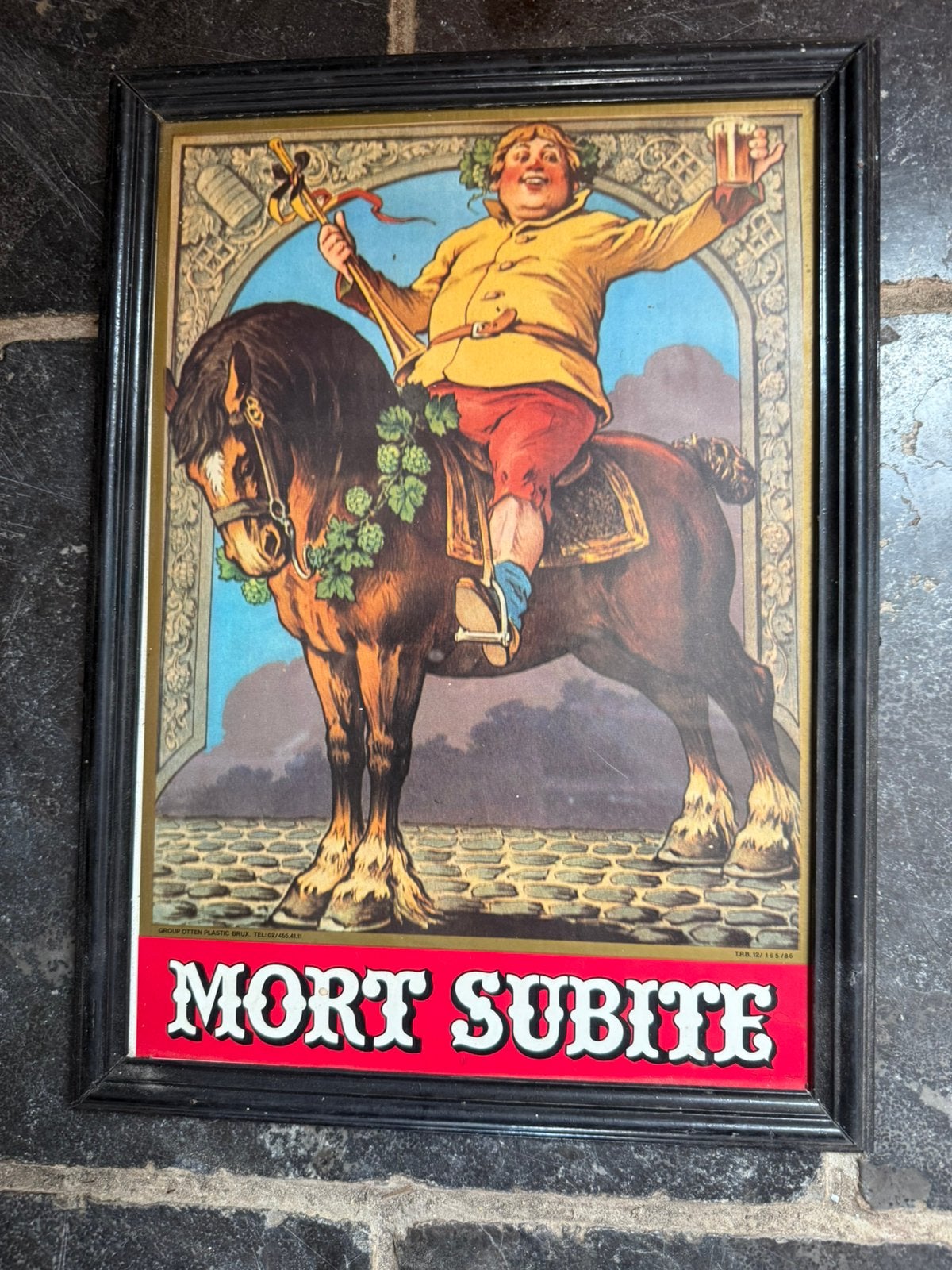 Mort subite kader rob otten 1986, Enlèvement ou Envoi, Utilisé