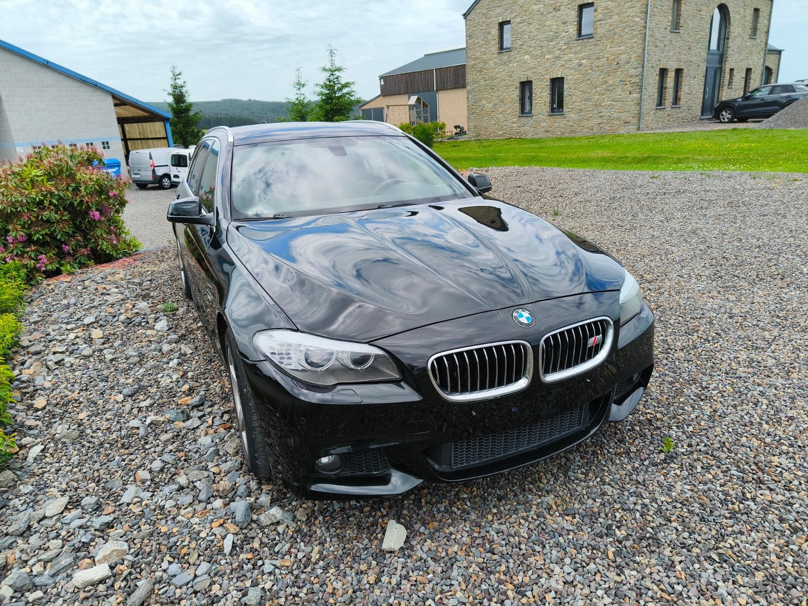 BMW 520 D euro 6 pack M, Cuir, Boîte manuelle, Noir, 120 kW
