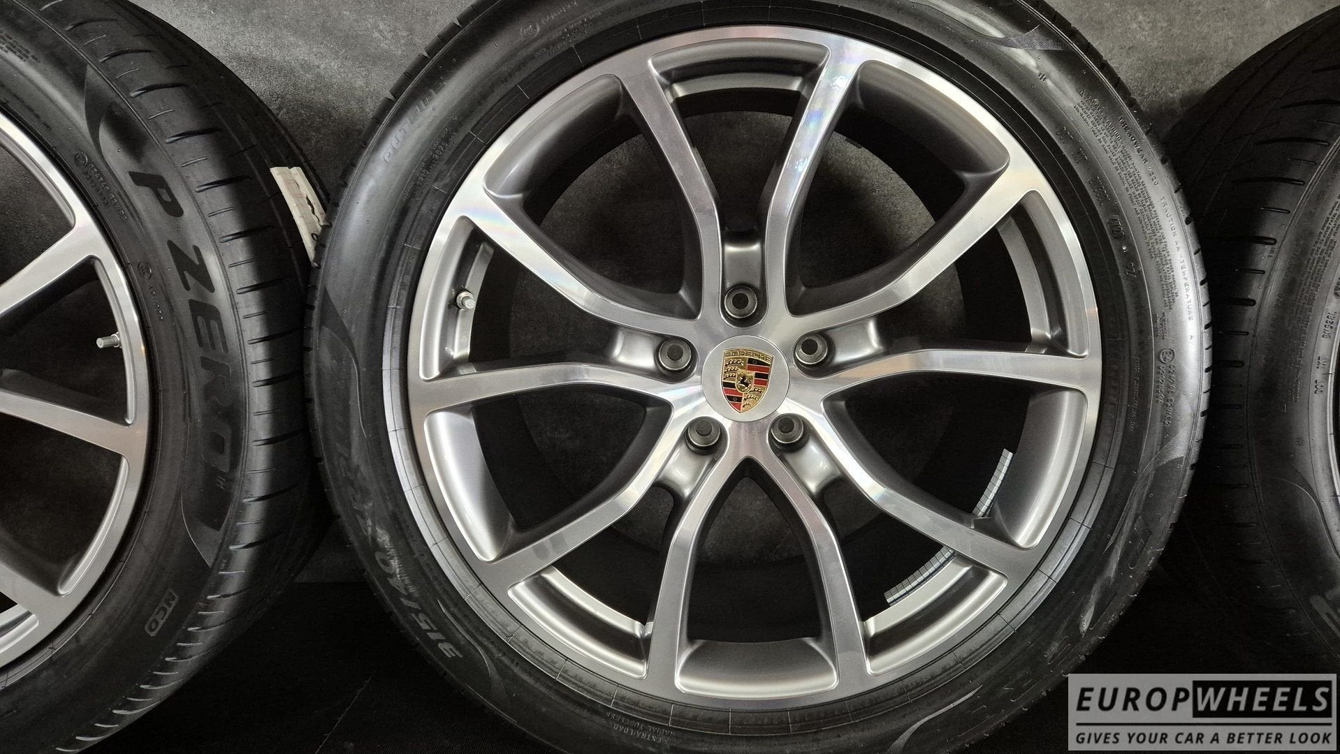 DEMO 21 inch Porsche velgen Cayenne Exclusive Breedset E3, Auto-onderdelen, Banden en Velgen, Gebruikt, -, 285 mm, -