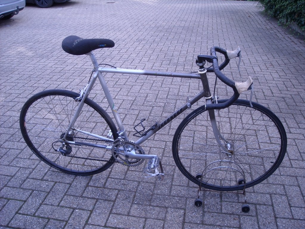 Retro koersfiets, Fietsen en Brommers, 28 inch, Gebruikt, 10 tot 15 versnellingen, Velgrem