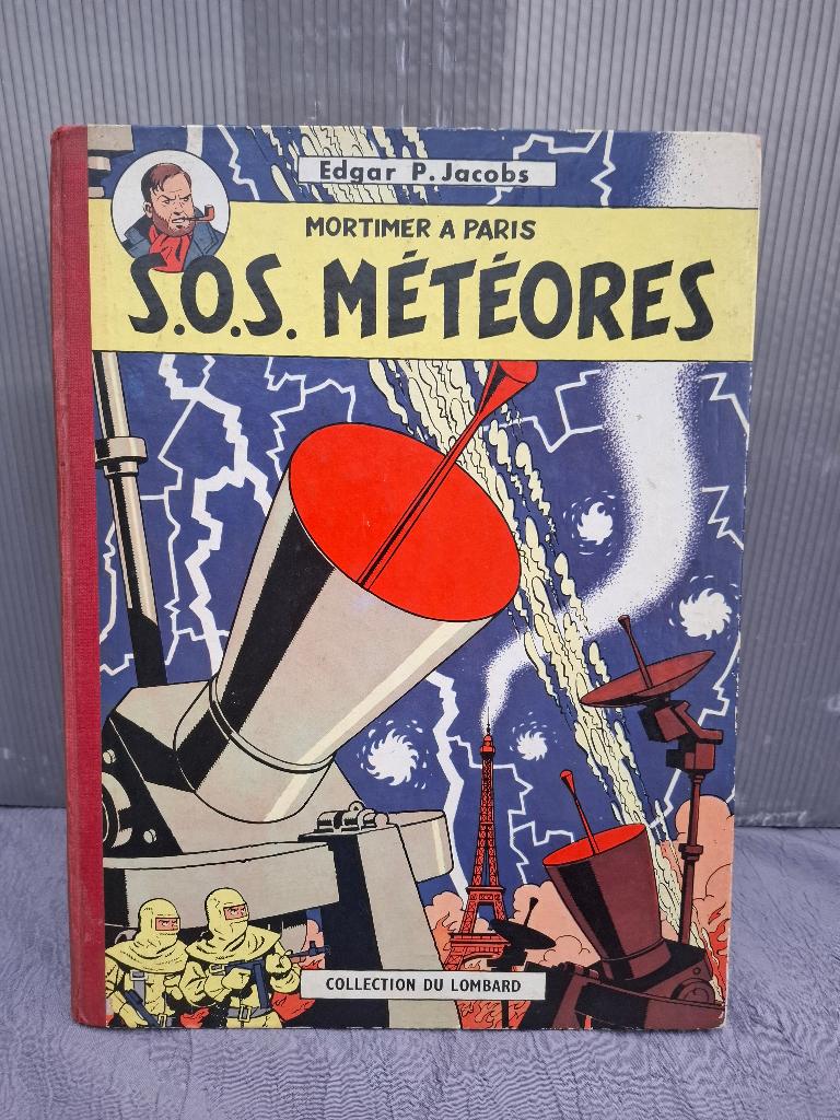 Blake et Mortimer T7 S.O.S. Météores EO 1959 FR LOMBARD jaco, E.P. Jacob, Une BD, Enlèvement, Utilisé
