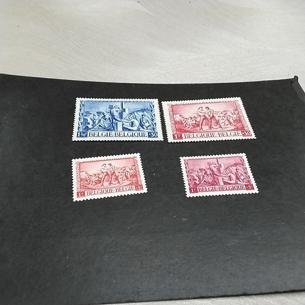 BELGIQUE 697/700 menthe avec cote 3,95€, Enlèvement ou Envoi, Neuf