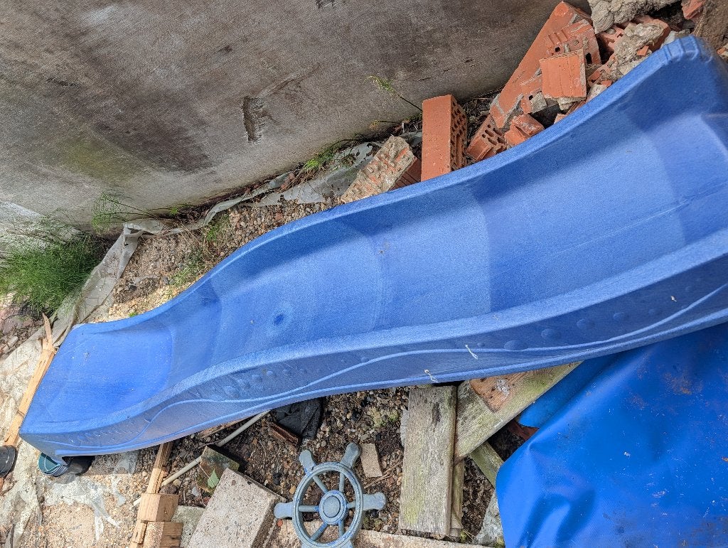Glijbaan, Kinderen en Baby's, Speelgoed | Buiten | Speeltoestellen, Ophalen, Gebruikt, Glijbaan