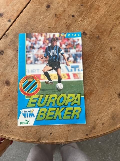 Club Brugge special europabeker sept 1992 nr 1, Gebruikt, Ophalen of Verzenden, Club Brugge, Boek of Tijdschrift