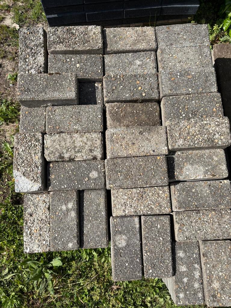 Betonklinkers, Tuin en Terras, Ophalen, Gebruikt