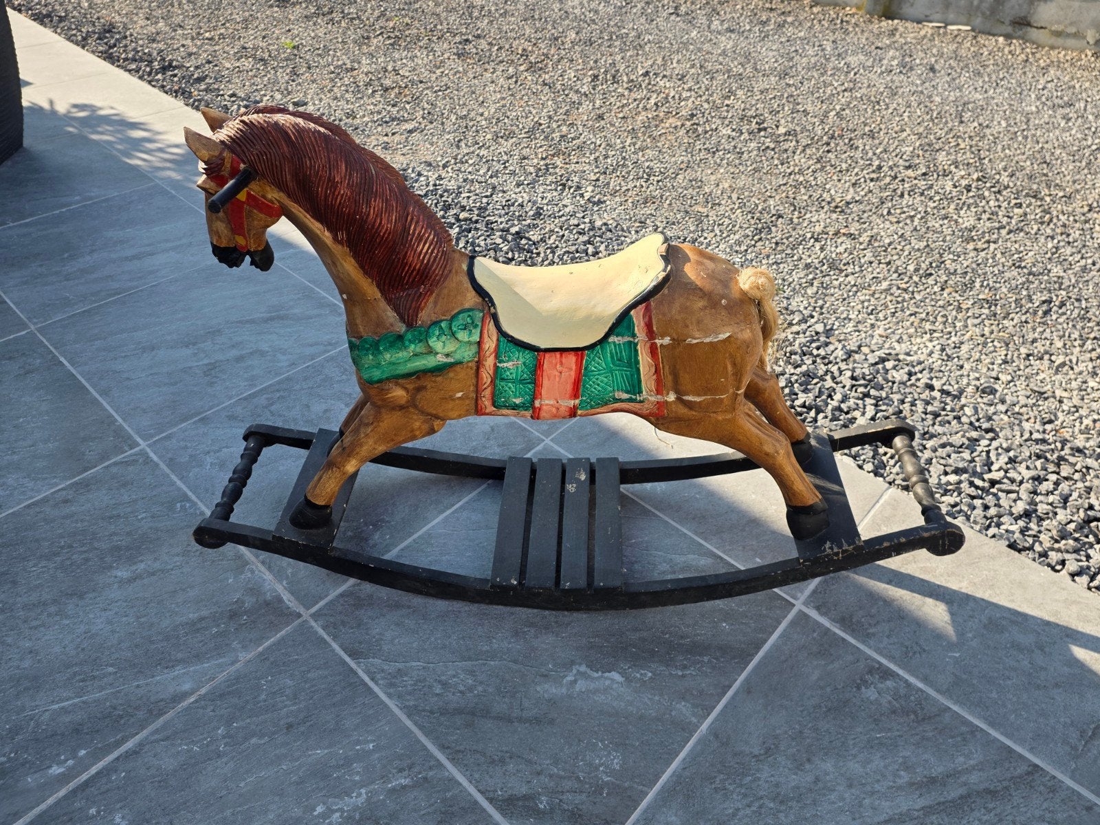 ancien cheval a bascule, Antiquités & Art, Enlèvement