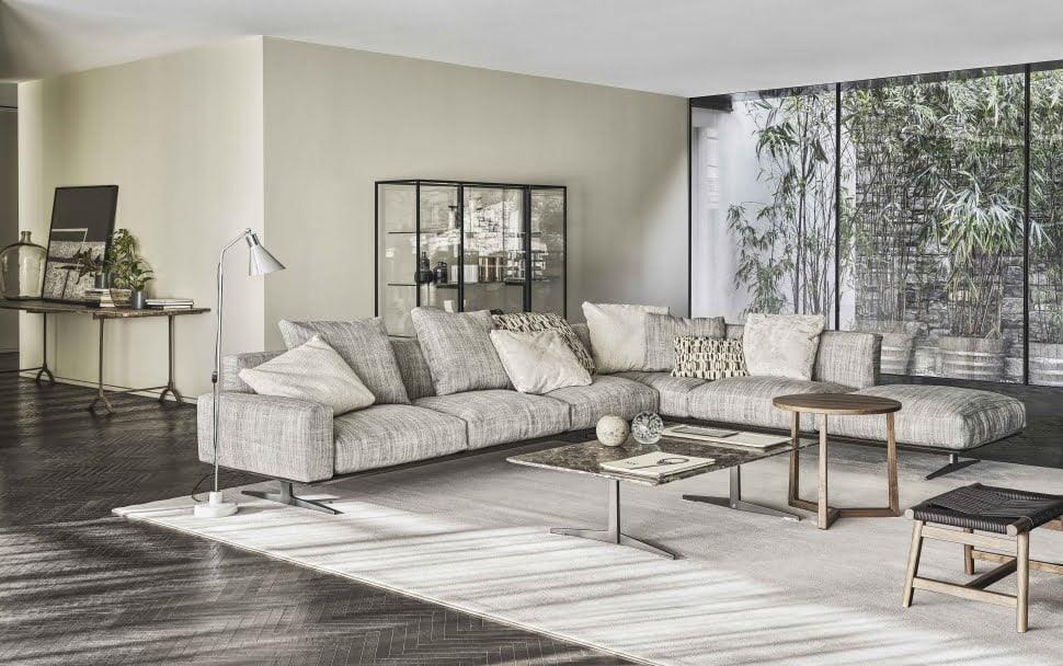 GEZOCHT: Flexform Soft Dream — Direct Inkoop, Huis en Inrichting, Ophalen of Verzenden, Hoekbank, Stof, Bankstel Bank Zetels Sofa Hoekbank Design bank