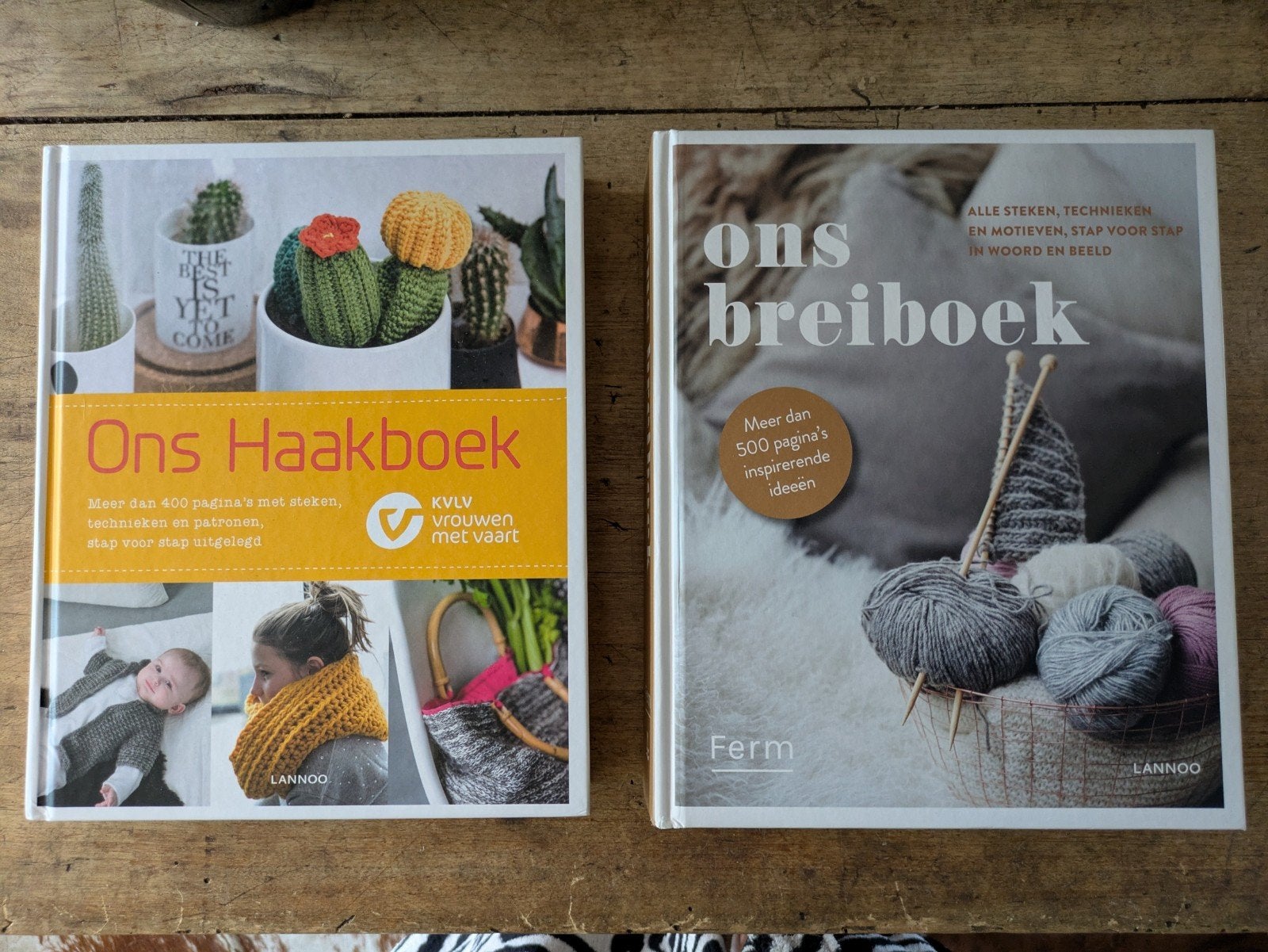 Ons Haakboek + Ons Breiboek, Ophalen of Verzenden, Zo goed als nieuw, Breien of Haken