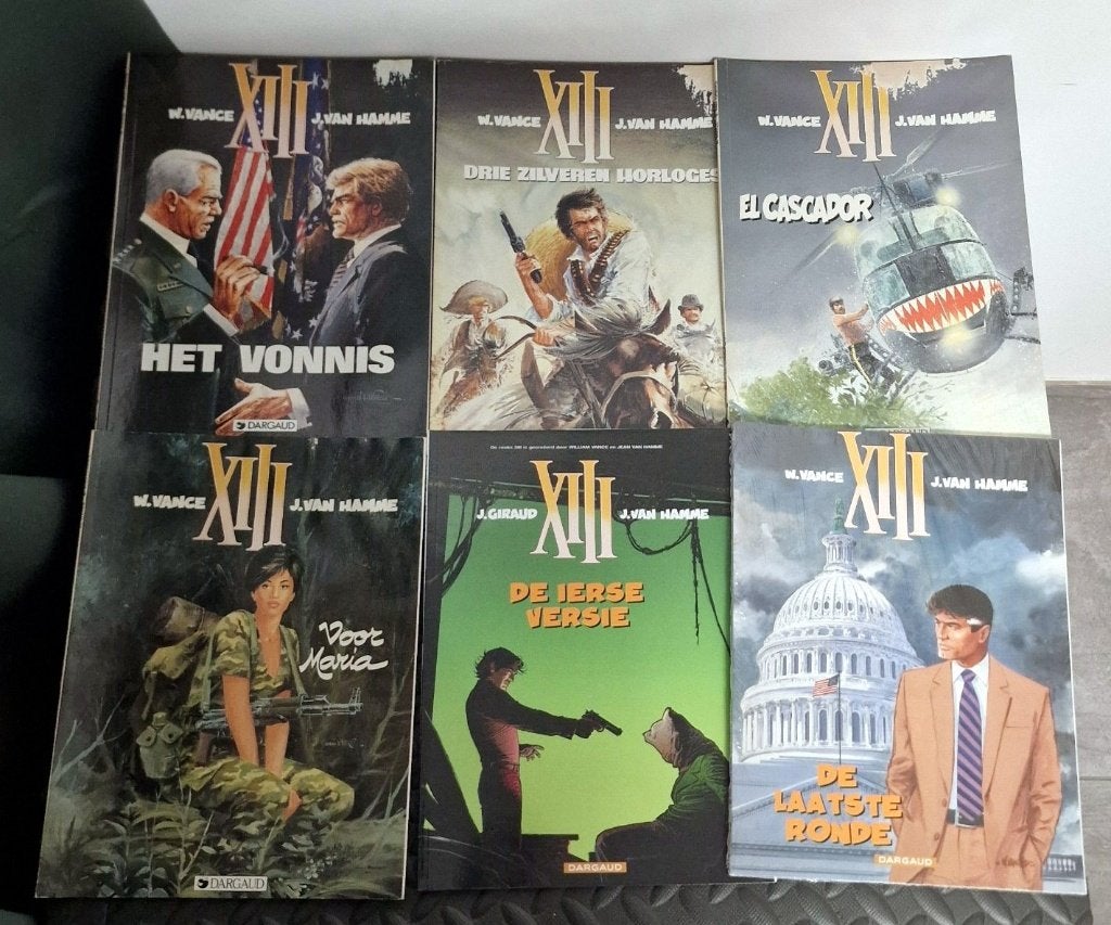 XIII strips NL - 15 albums (1-12, 15, 18, 19) Dargaud, Boeken, Meerdere stripboeken, Ophalen, Gelezen