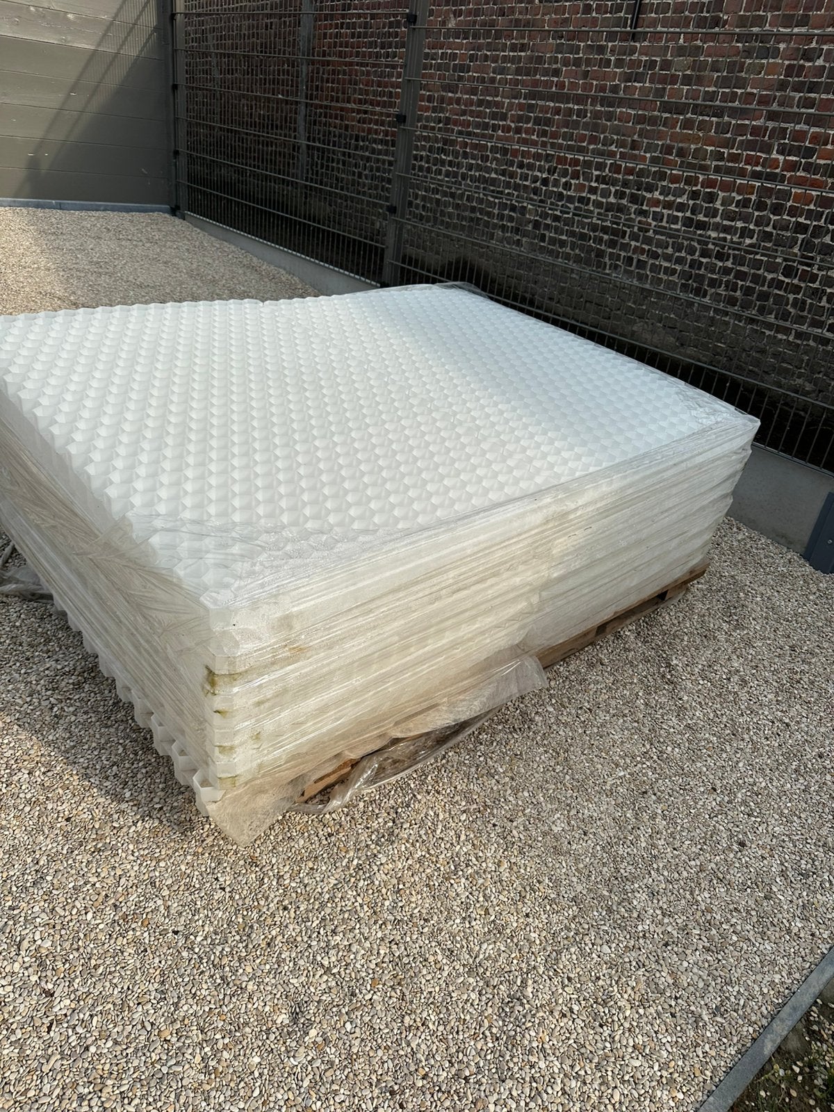 Matten voor grind, Ophalen, Nieuw, Wit, Grind