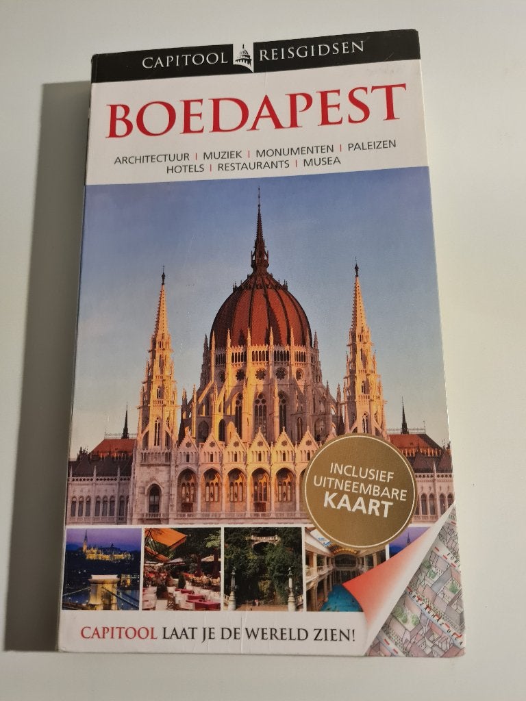 Capitool reisgids: Boedapest + Uitneembare kaart, Ophalen of Verzenden, Capitool