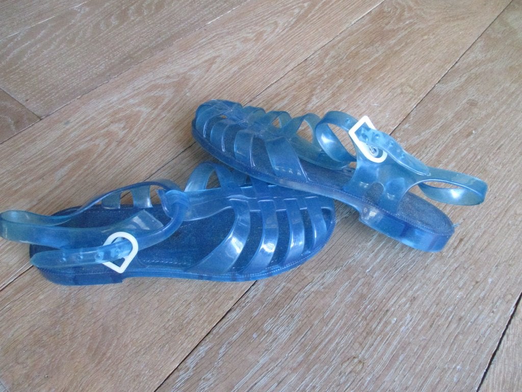 kindersandalen synthetisch zwembadschoentjes, Gebruikt, Jongen of Meisje, Schoenen, Ophalen of Verzenden
