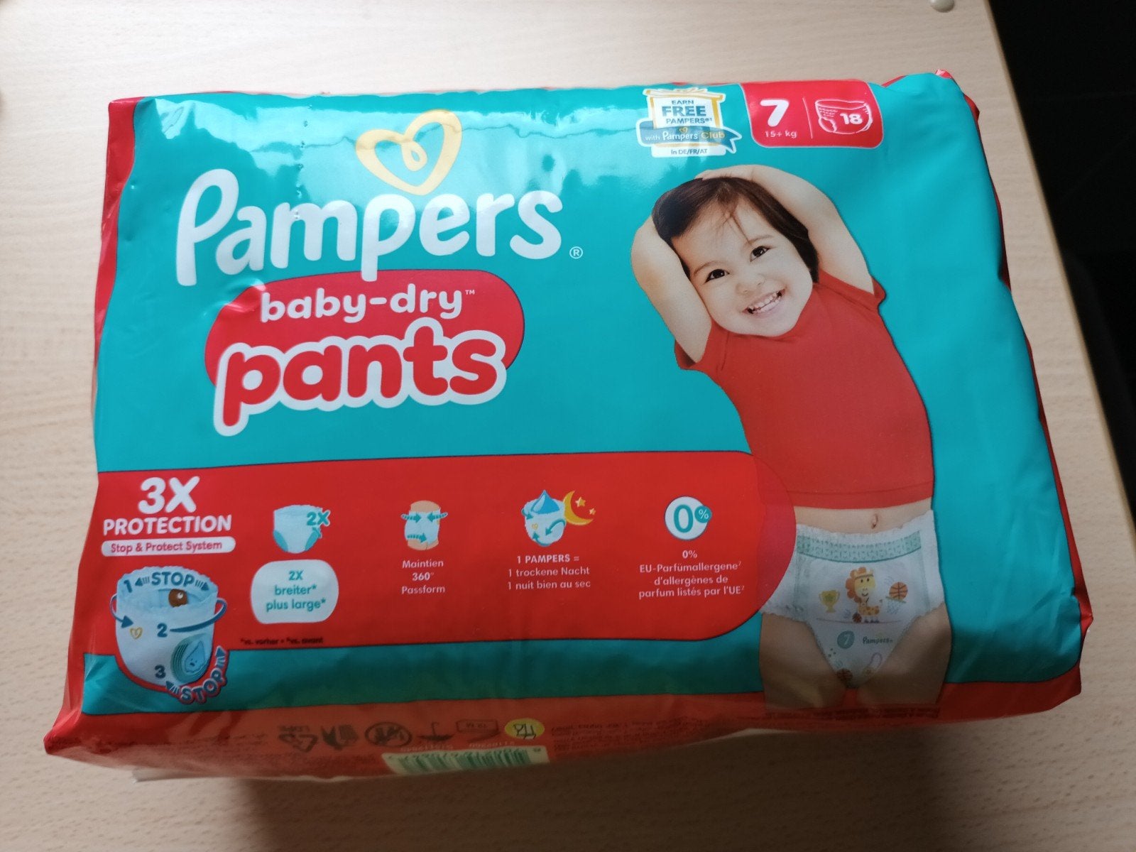 2 pakken pampers pants maat 7, Kinderen en Baby's, Ophalen, Nieuw, Overige typen, Overige merken