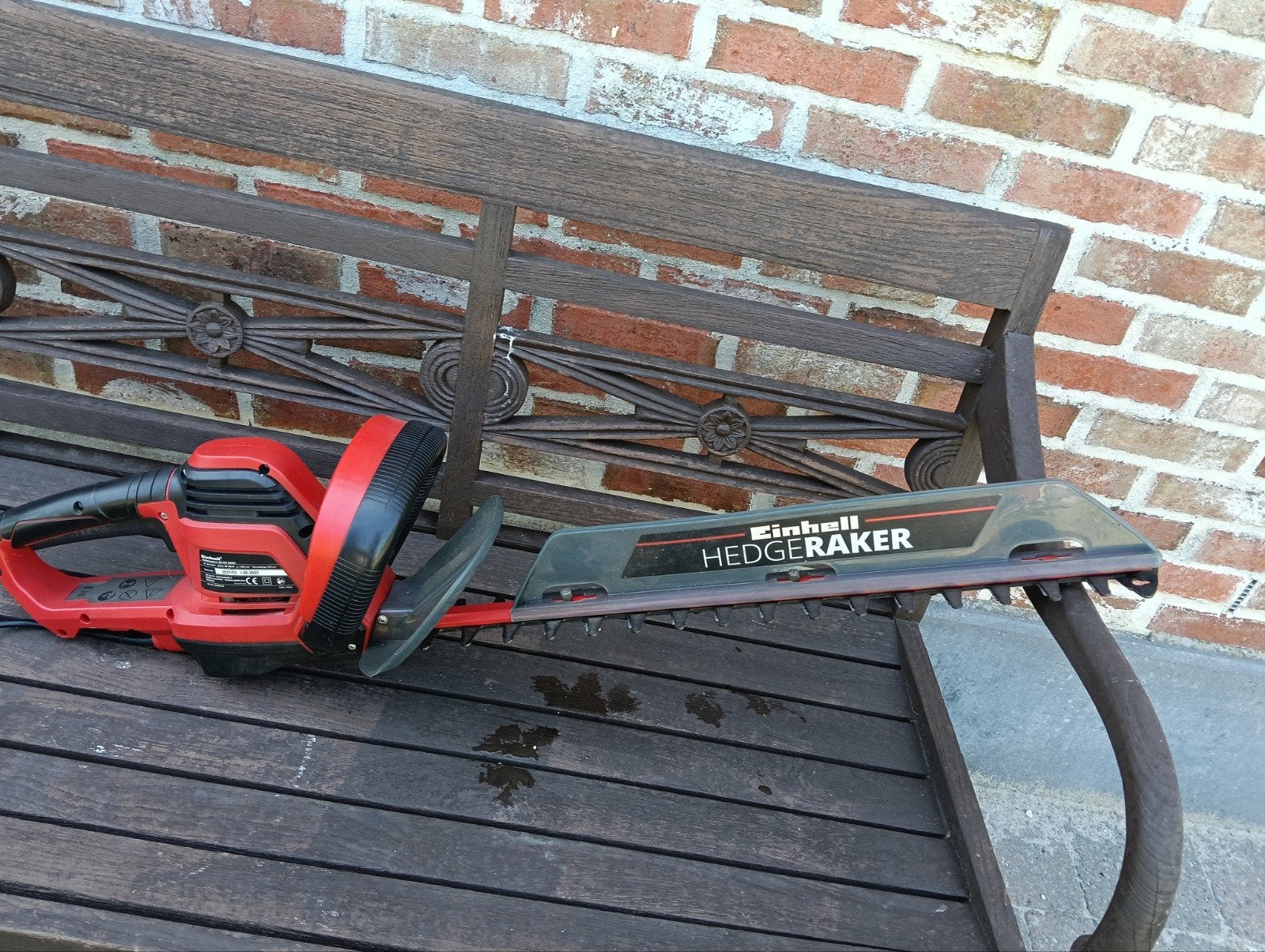 Heggenschaar blad 55 cm, Enlèvement, Utilisé, Électrique, Einhell