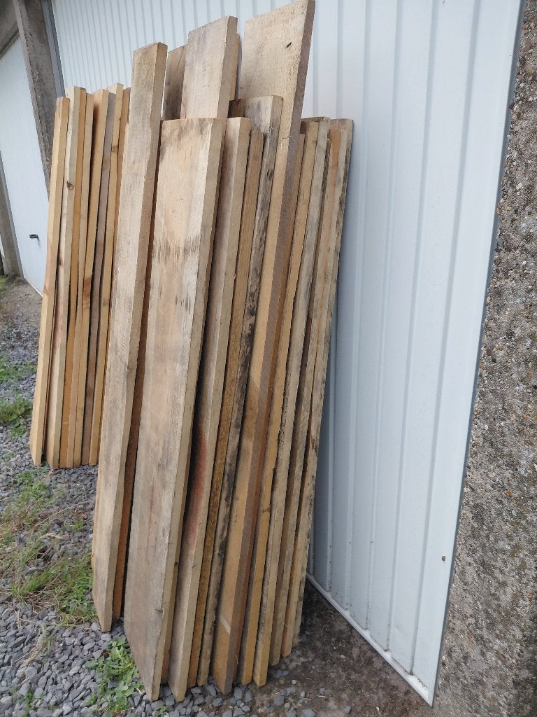 Constructiehout, Doe-het-zelf en Bouw, Hout en Planken, Ophalen, Gebruikt, Minder dan 25 mm, 200 tot 250 cm