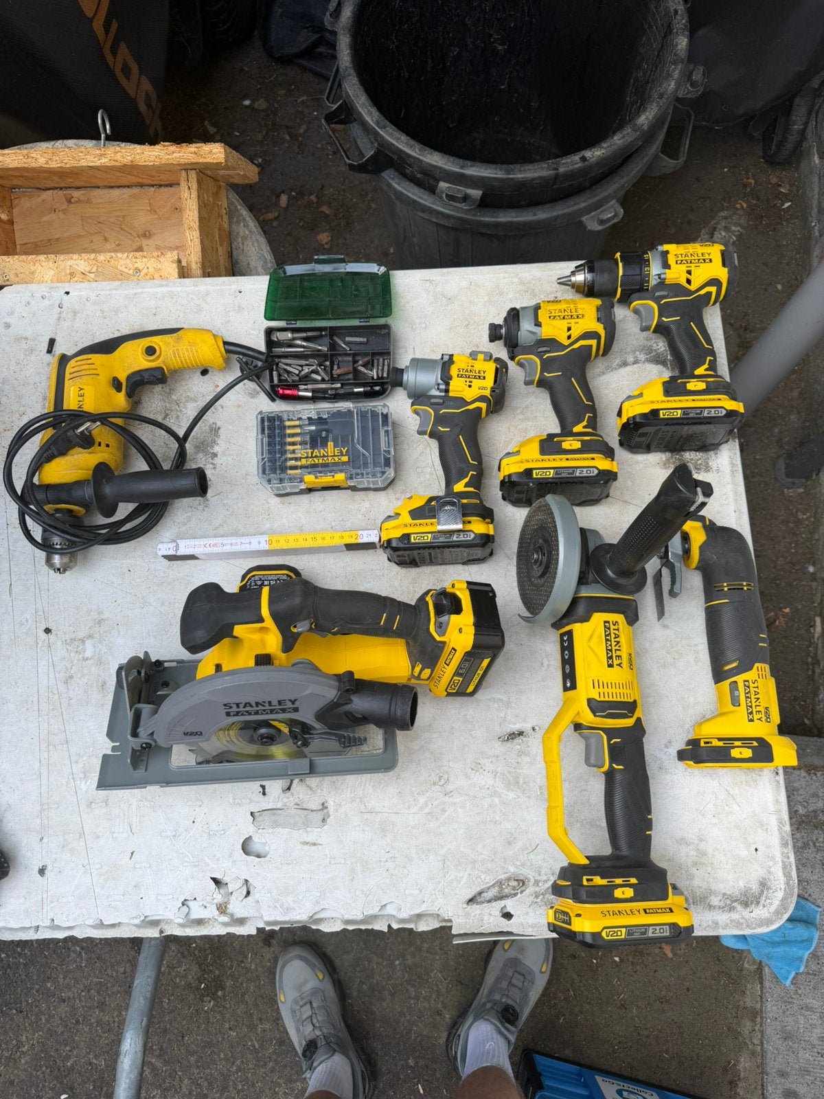 Machines stanley fatmax, Bricolage & Construction, Outillage | Foreuses, Comme neuf, Enlèvement ou Envoi