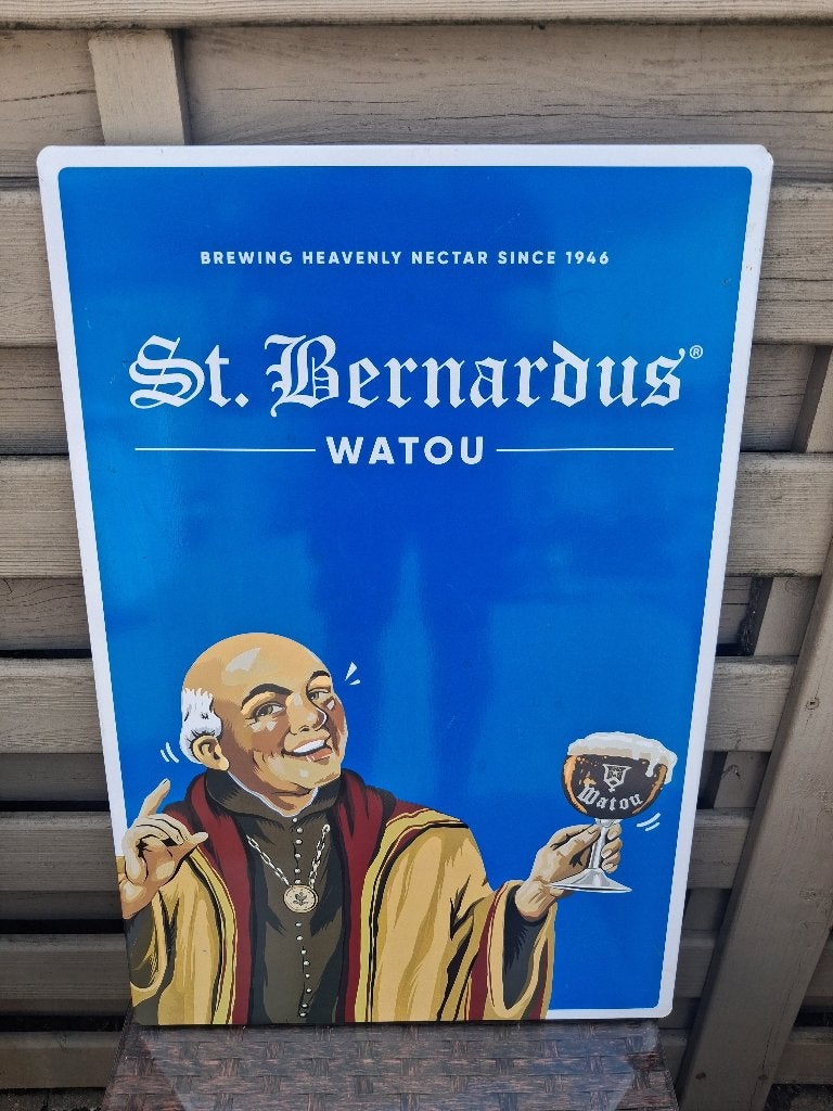 reclamebord  ST BERNARDUS WATOU 2022, Ophalen of Verzenden, Zo goed als nieuw, Reclamebord