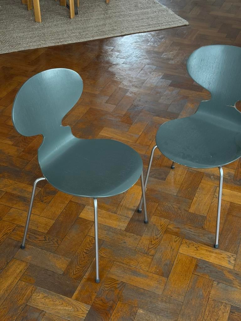 Arne Jacobsen Ant chair (2x), Huis en Inrichting, Stoelen, Ophalen, Gebruikt