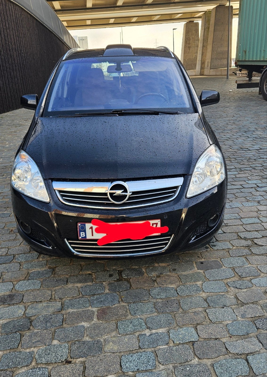 Opel Zafira, Euro 5, 7 places, Boîte manuelle, Bleu