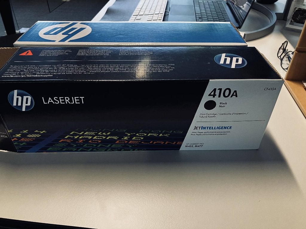 HP 410A zwarte toner (CF410A), Ophalen, Nieuw, Toner, HP