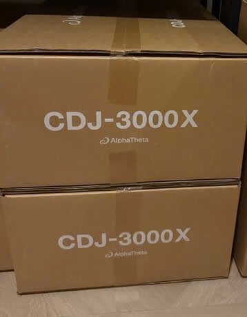 2 cdj 3000x neuf, Enlèvement ou Envoi, Comme neuf