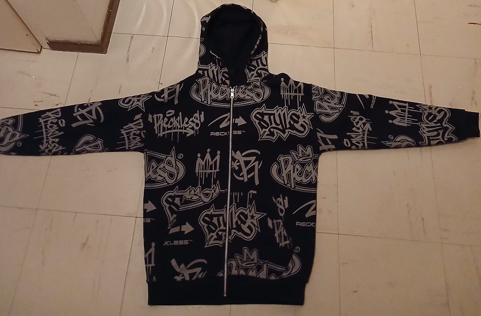 Pull New Yorker streetwear noir, Gebruikt, New Yorker, Trui of Vest, Ophalen of Verzenden