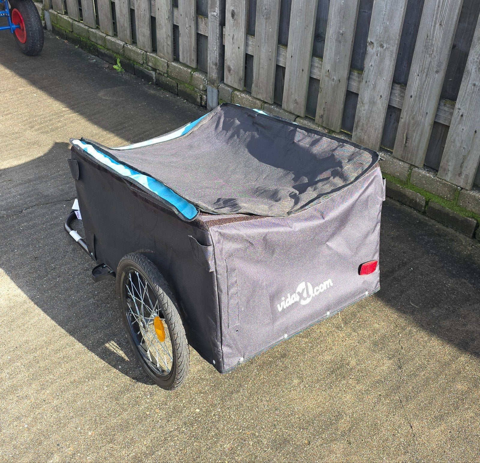mooie fietskar - nette staat, Enlèvement, Utilisé, Remorque à bagages