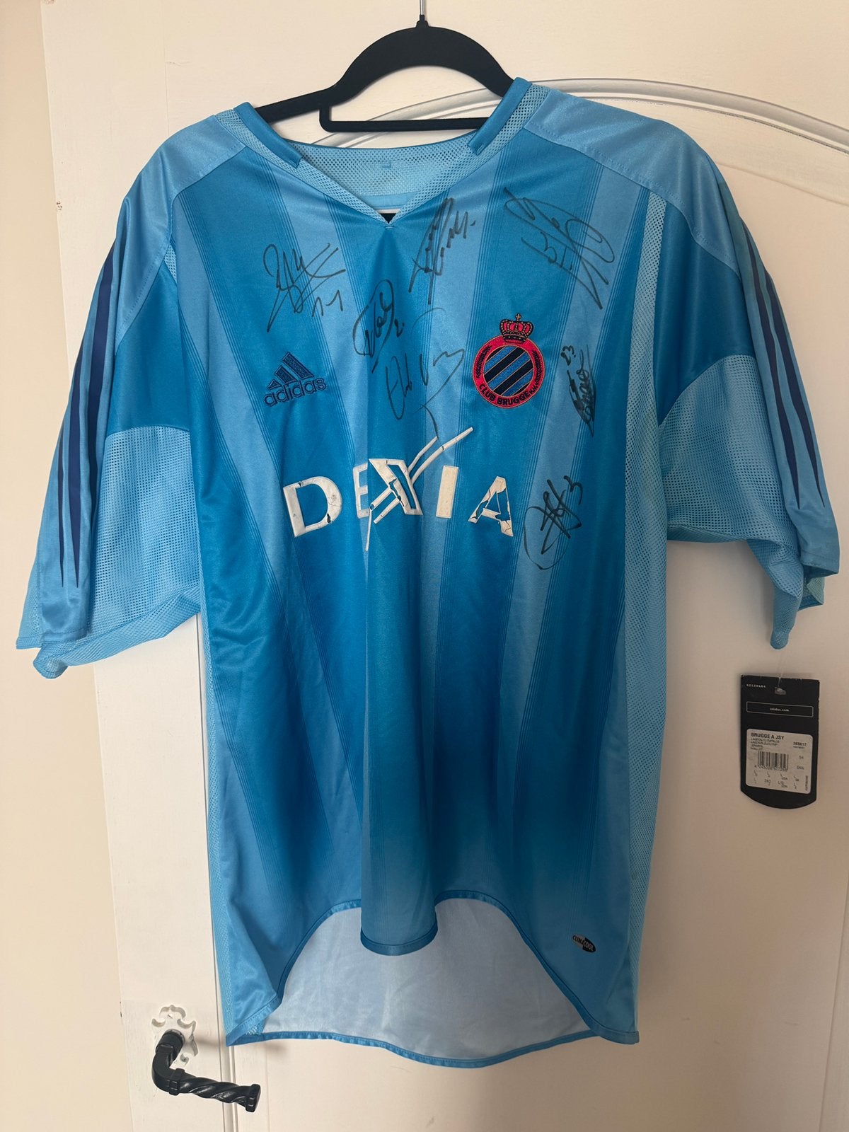 Club brugge shirt gesigneerd, Ophalen of Verzenden, Zo goed als nieuw