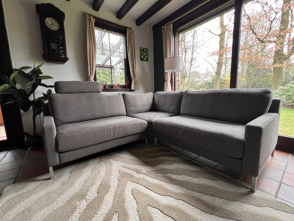 Rolf Benz EGO Hoeksalon – Tijdloos Design & Topkwaliteit, Huis en Inrichting, Ophalen, Gebruikt, Stof, Klassiek / modern
