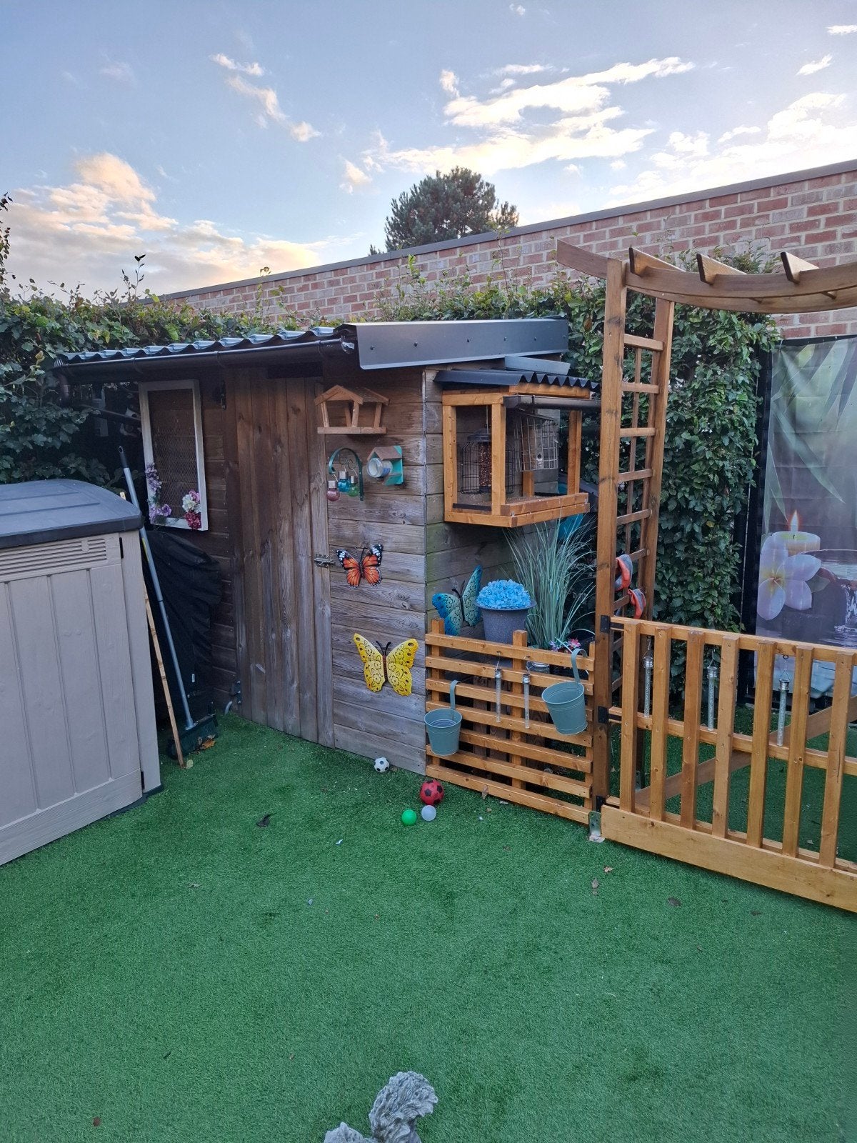 tuinhuis, Tuin en Terras, Ophalen, Hout, Tuinhuis