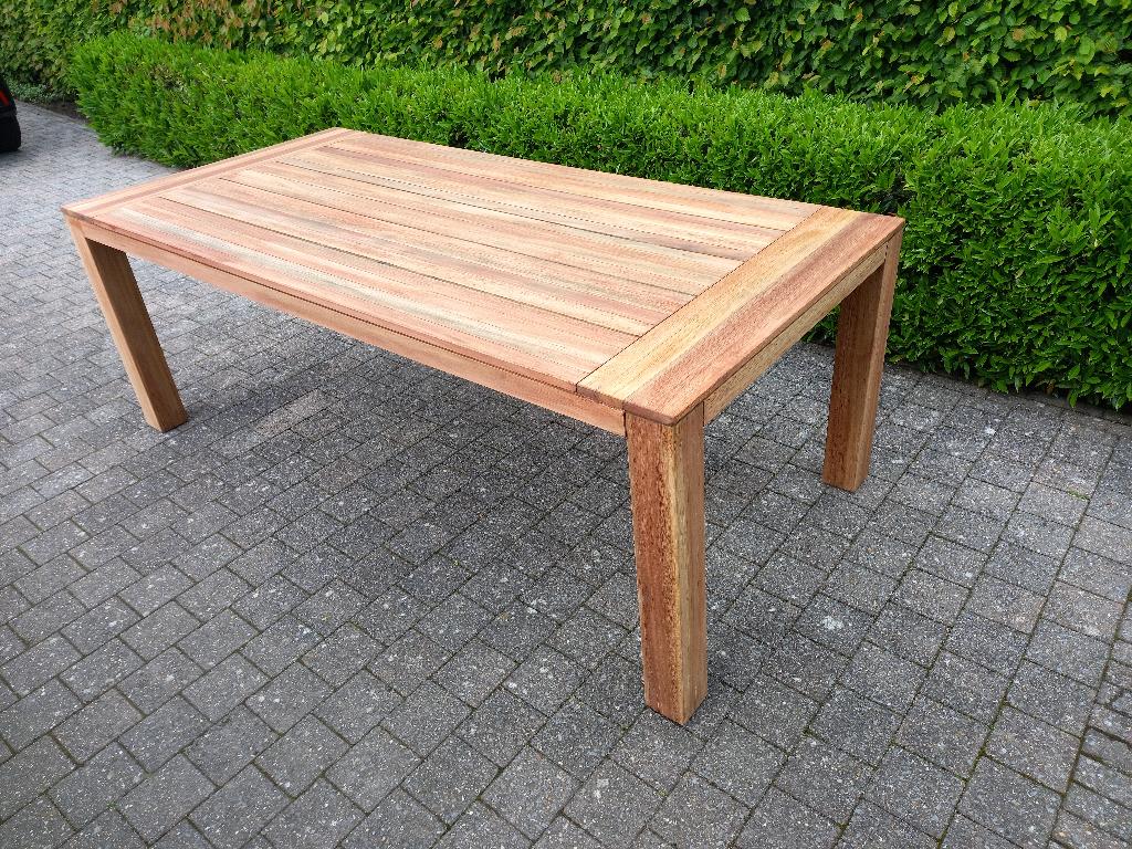 tuintafel, Enlèvement, Comme neuf, Rectangulaire, Bois