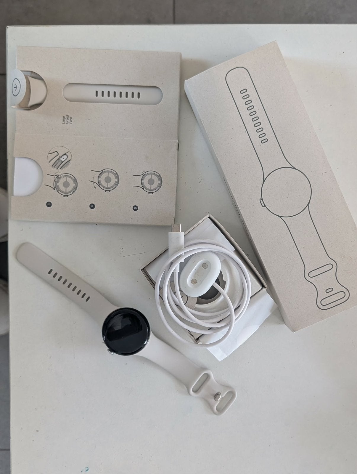 Google pixel watch 4 41mm, Ophalen, Zo goed als nieuw