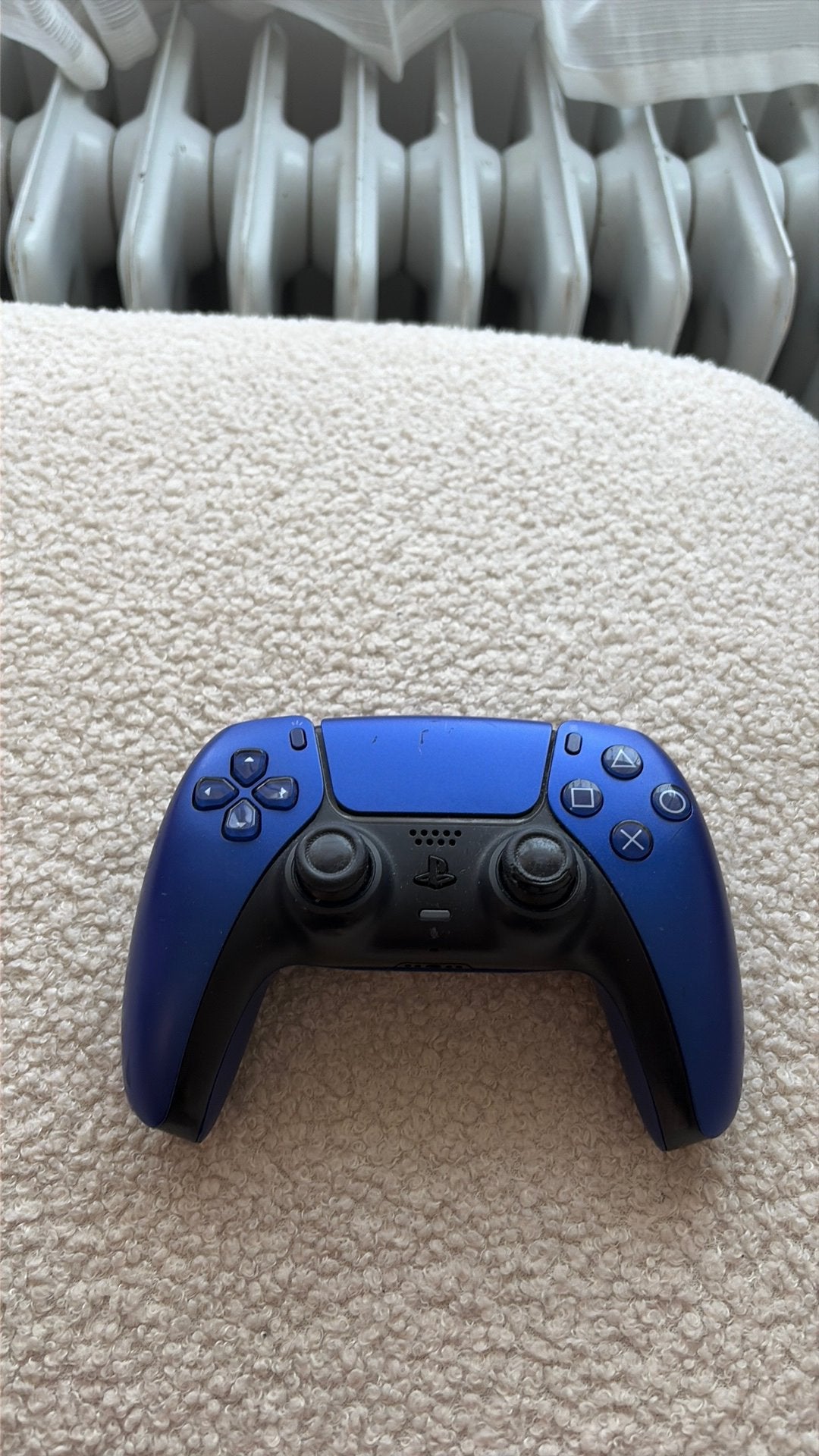 Manette de ps5 bleu a vendre (d'occasion), Sans fil, PlayStation 5, Enlèvement, Utilisé