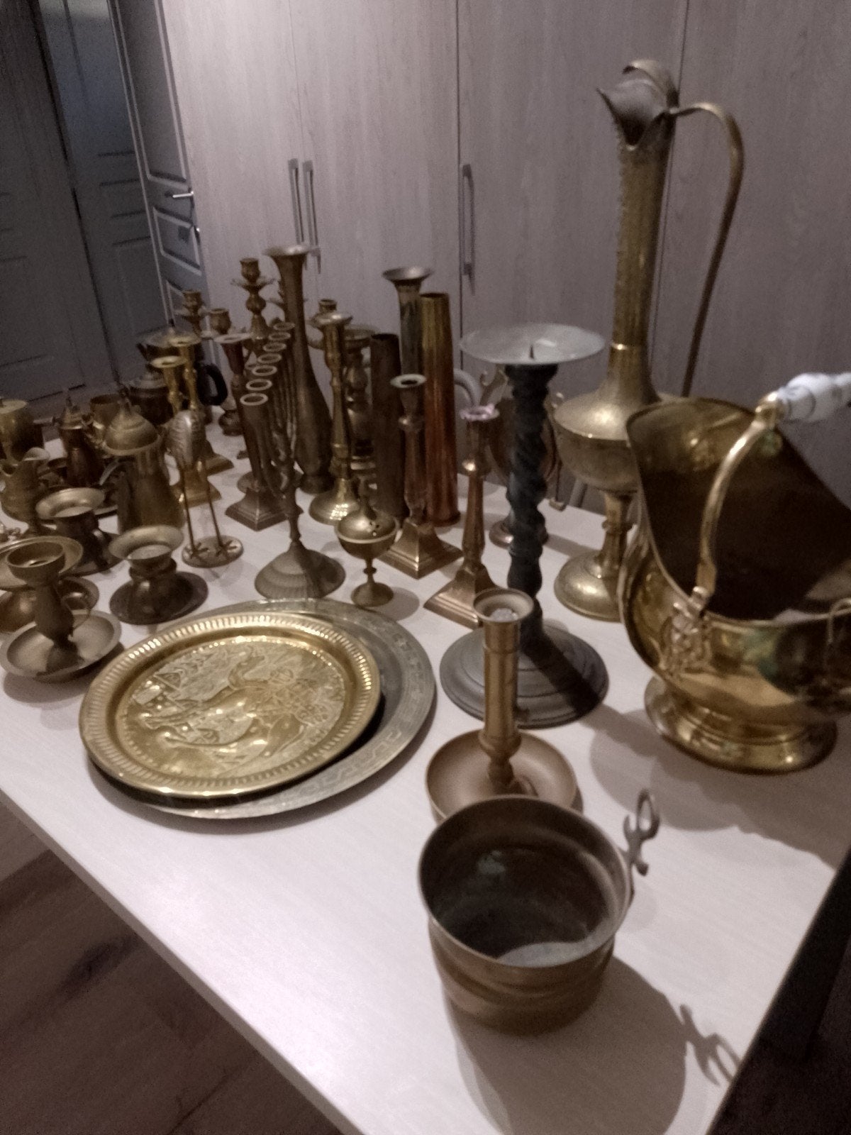 lot koper, Antiquités & Art, Antiquités | Bronze & Cuivre, Enlèvement, Cuivre