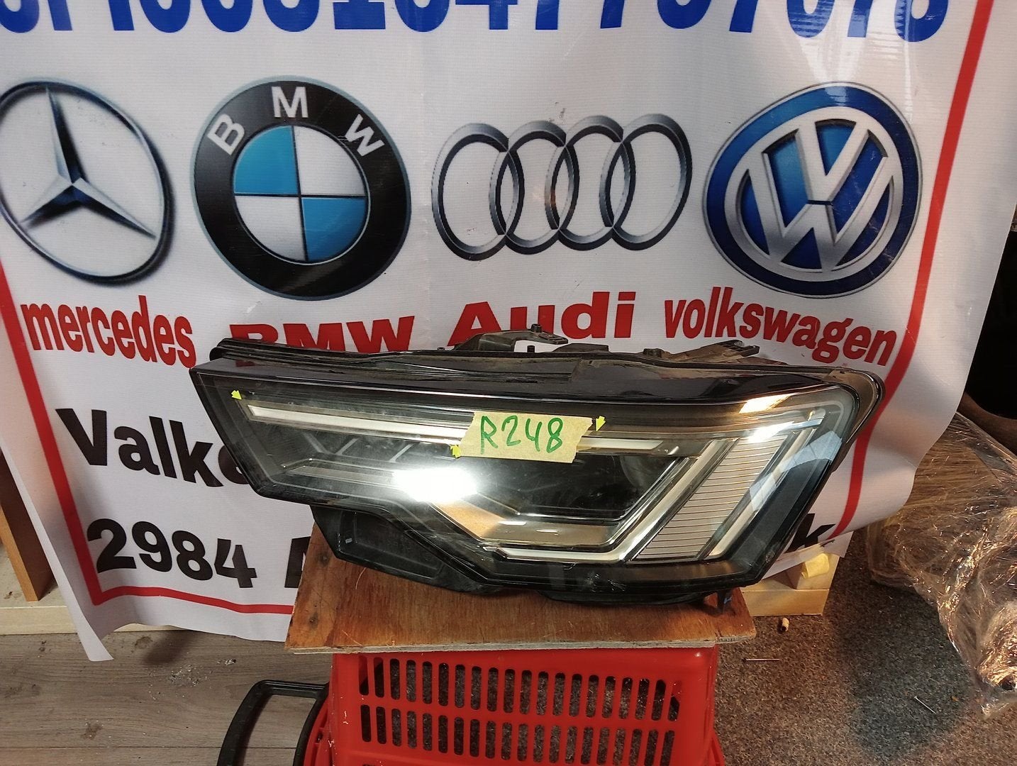 Audi A6 4K Matrix Koplamp Links 4k0941039, Gebruikt, -, -, -