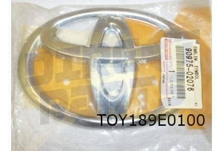 Toyota Land Cruiser 100/200 embleem logo ''Toyota'' voorzijd, -, Verzenden, -, Nieuw