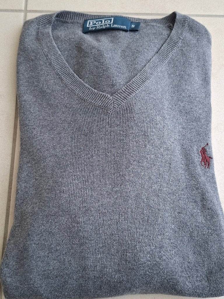 Pull Polo Ralph Lauren taille S, Gris, Enlèvement ou Envoi, Comme neuf, Polo Ralph Lauren