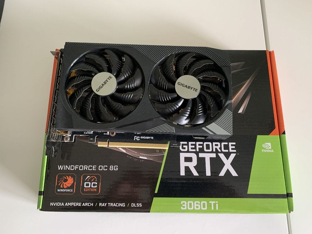 gigabyte rtx 3060 ti 8GB windforce oc, Informatique & Logiciels, Cartes vidéo, Comme neuf, Nvidia, PCI-Express 4.0, GDDR6, HDMI