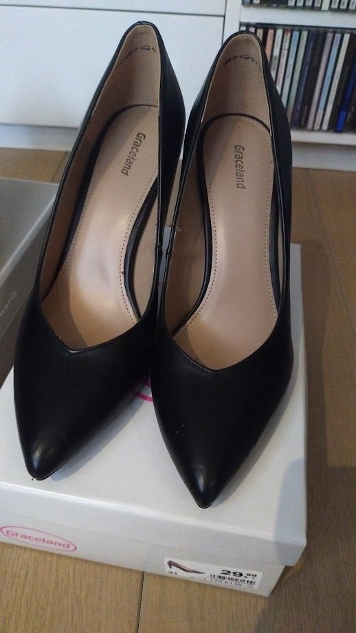 Schoenen zwart maat 41, Kleding | Dames, Zwart, Nieuw, Ophalen of Verzenden, Graceland