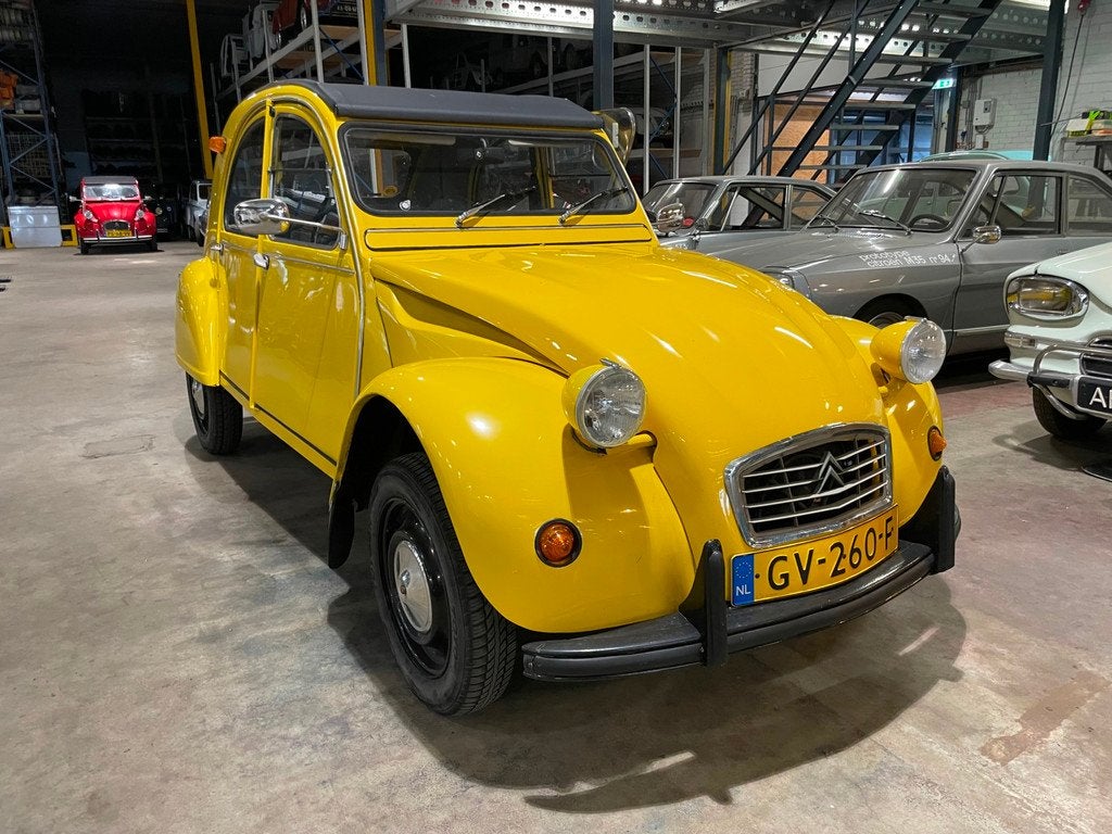 Citroen 2 CV 6, Auto's, 4 deurs, 602 cc, Citroën, Geel