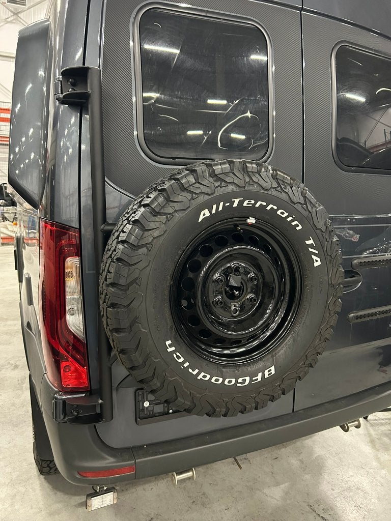 Porte-roue de secours, Sprinter W906 W907 VW Crafter, Autos : Pièces & Accessoires, Enlèvement ou Envoi, Avant, Mercedes-Benz