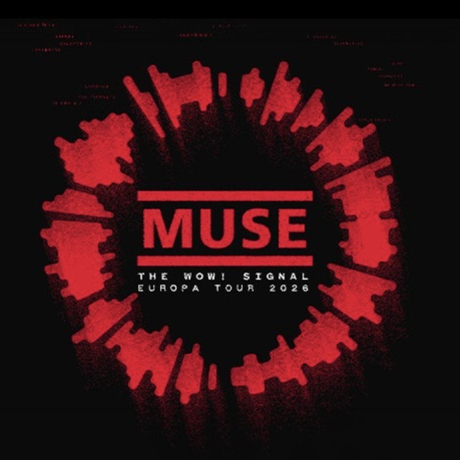 Places de concert MUSE - Paris & Montpellier - 2026, Tickets & Billets