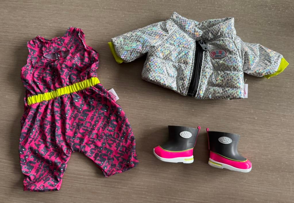 Baby born city deluxe scooter outfit, Kinderen en Baby's, Ophalen, Nieuw, Babypop