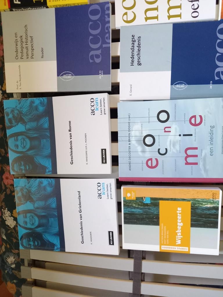 Studie boeken, Ophalen, Hogeschool