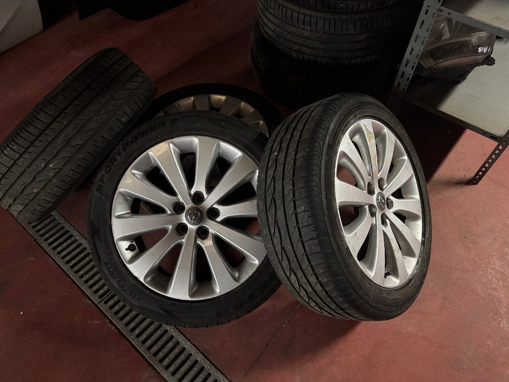 4 JANTES 17" OPEL ASTRA J, RUE BRIGADE PIRON 307, Enlèvement, Utilisé, Garage_bila@yahoo.fr