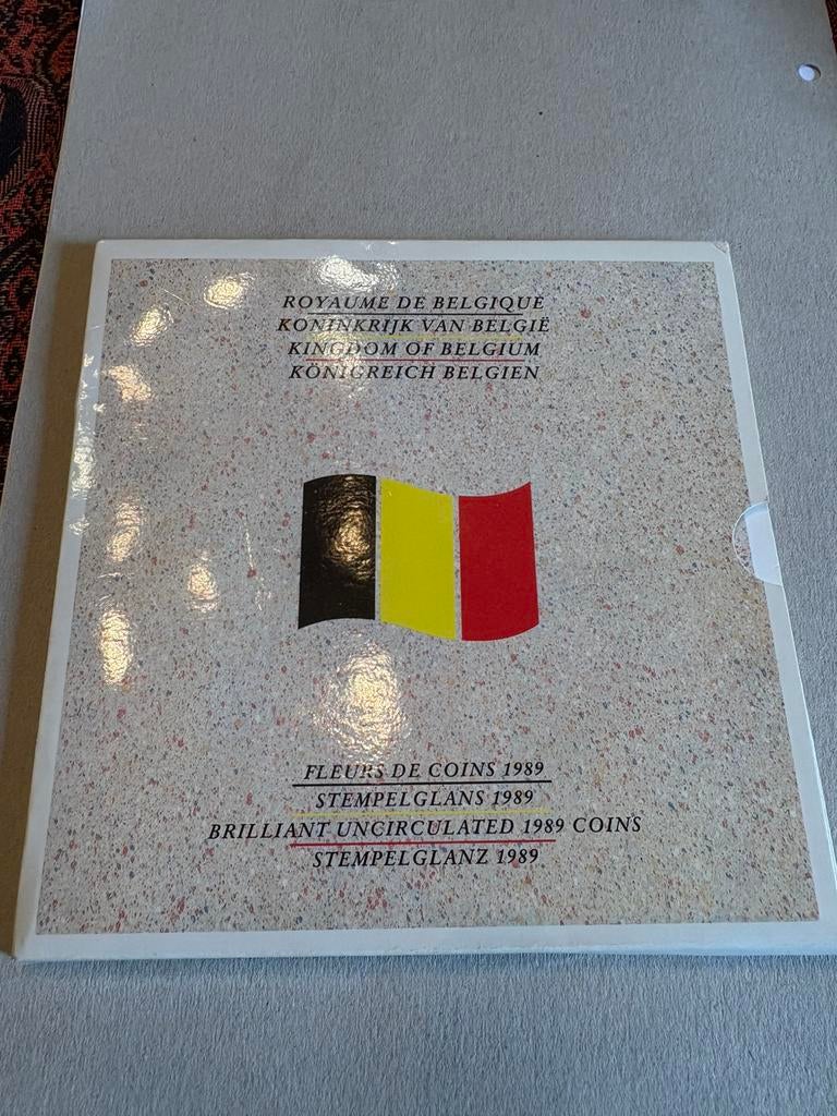 FDC set 1989 België, Ophalen of Verzenden, Overig, Setje